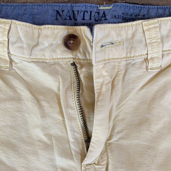 Nautica Boys Pale Yellow Shorts - Picture 3 of 6